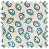 Land & Shore Seedling (Blackout), Teal - Roller Blind